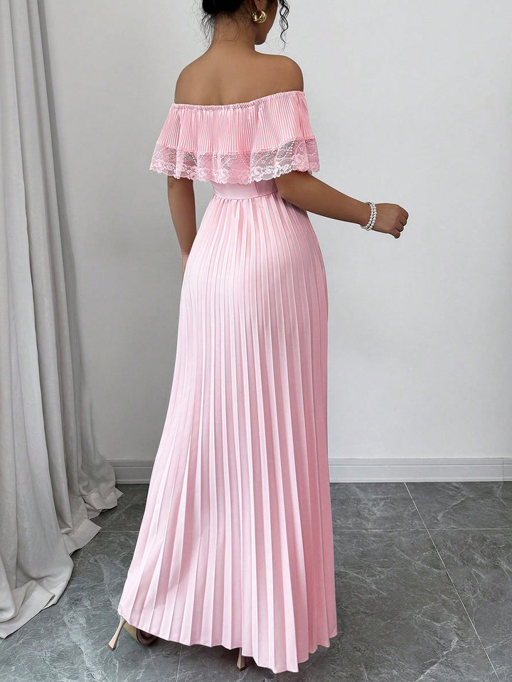 Rochie maxi SHEIN, roz