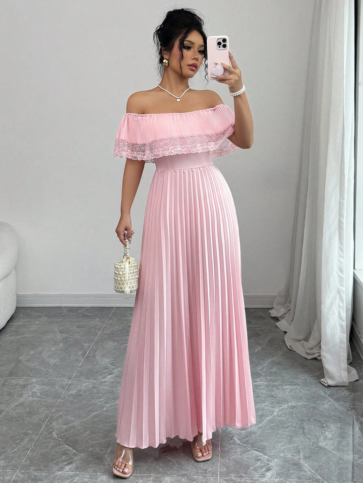 Rochie maxi SHEIN, roz