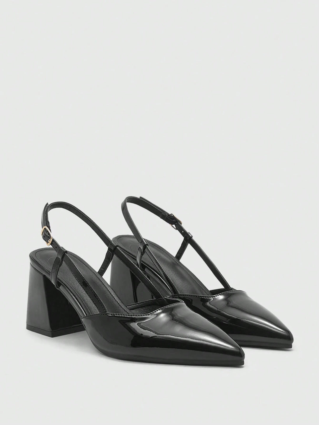 Pantofi cu toc SHEIN, negru