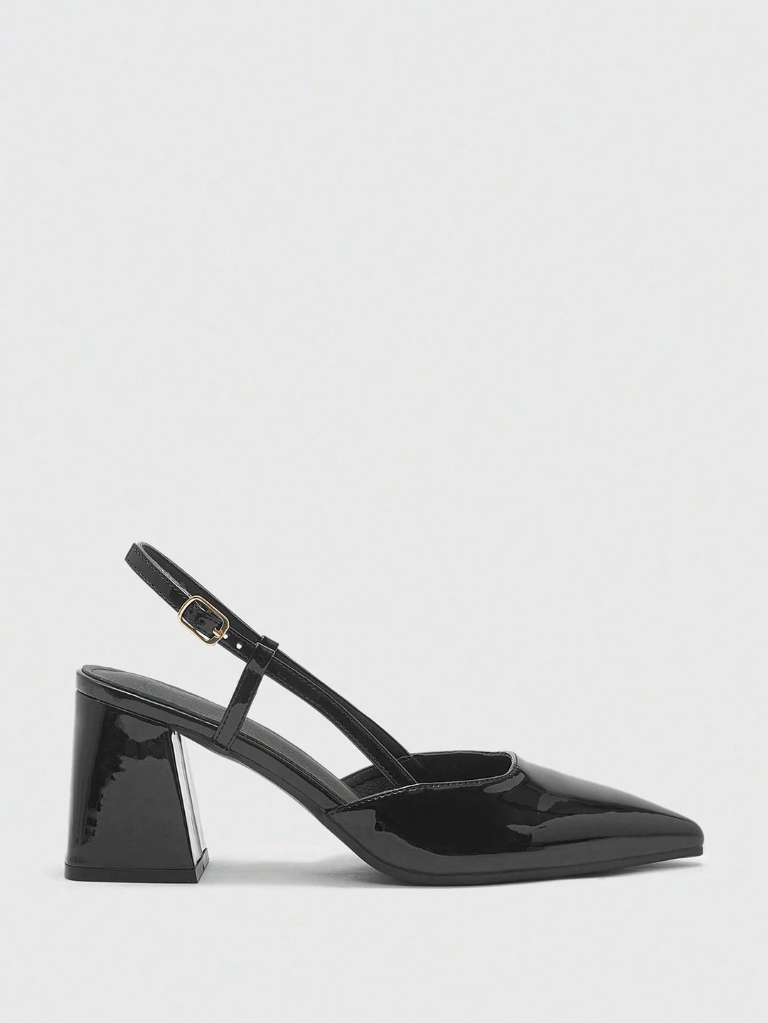 Pantofi cu toc SHEIN, negru