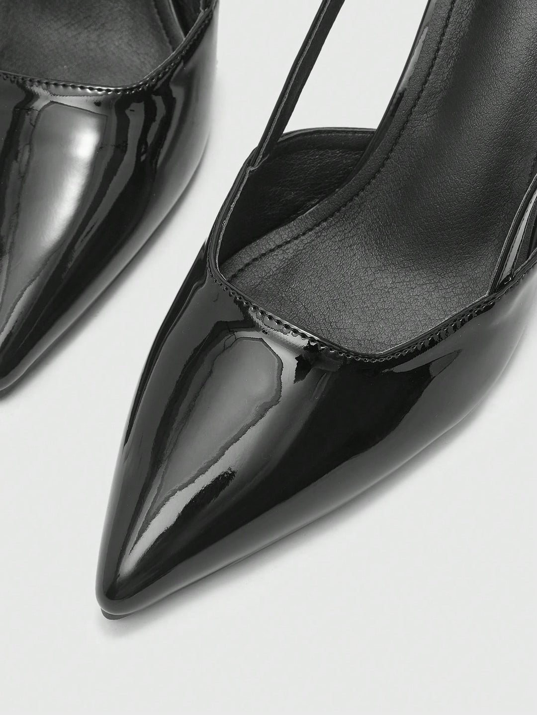 Pantofi cu toc SHEIN, negru