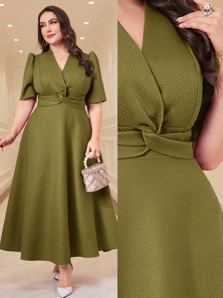 Rochie SHEIN, kaki