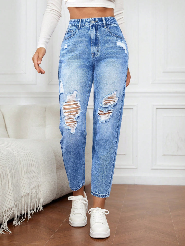 Jeans SHEIN, albastru