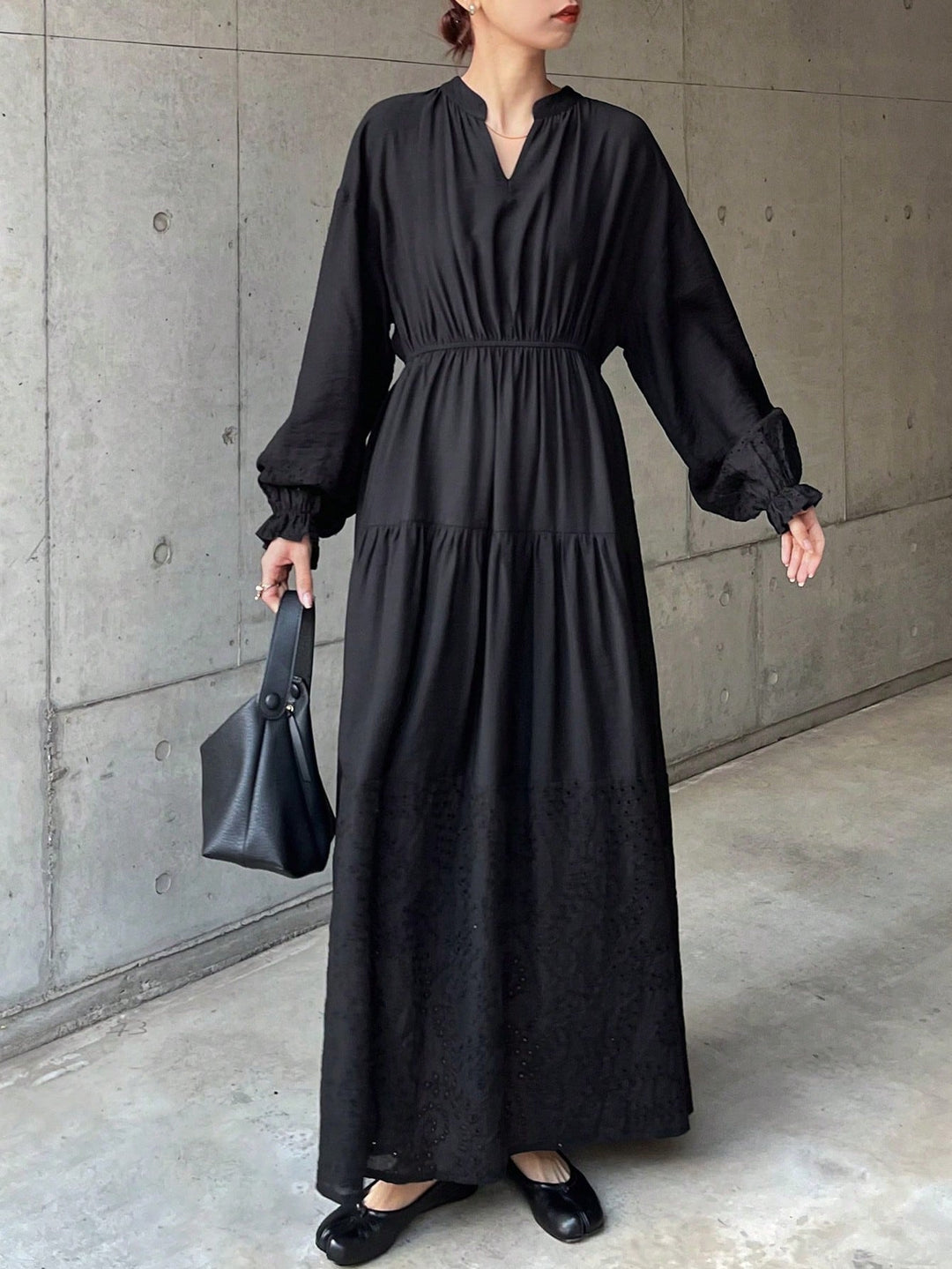 Rochie maxi SHEIN, negru