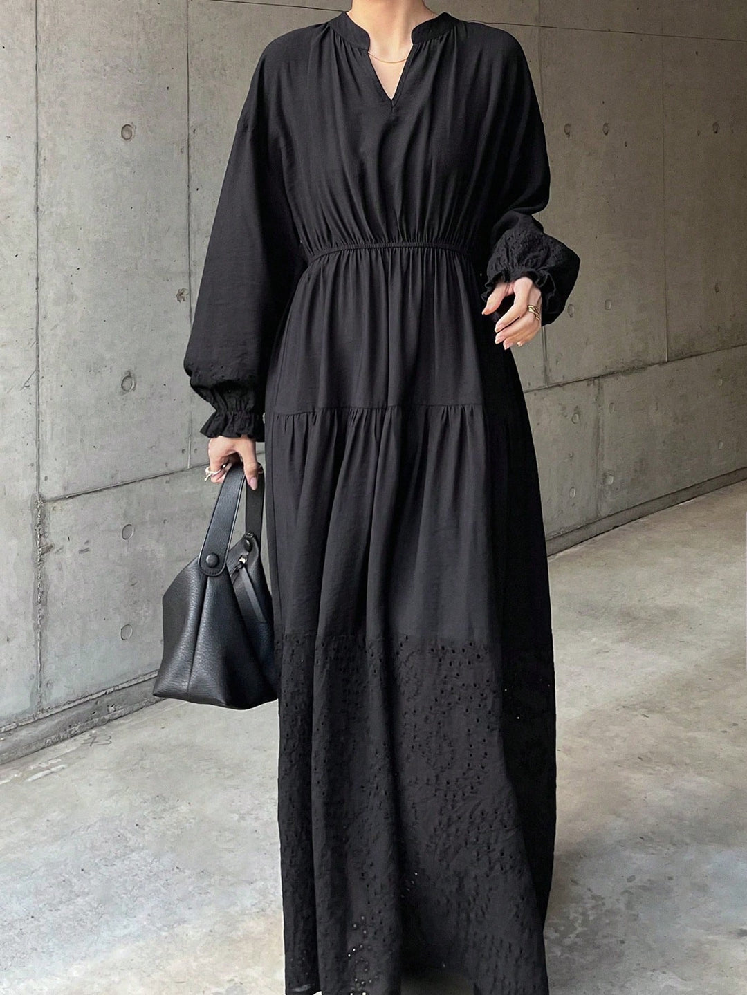 Rochie maxi SHEIN, negru