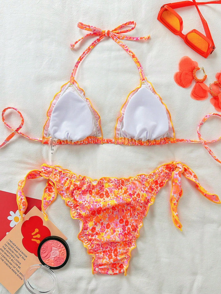 Set bikini SHEIN, mix culori