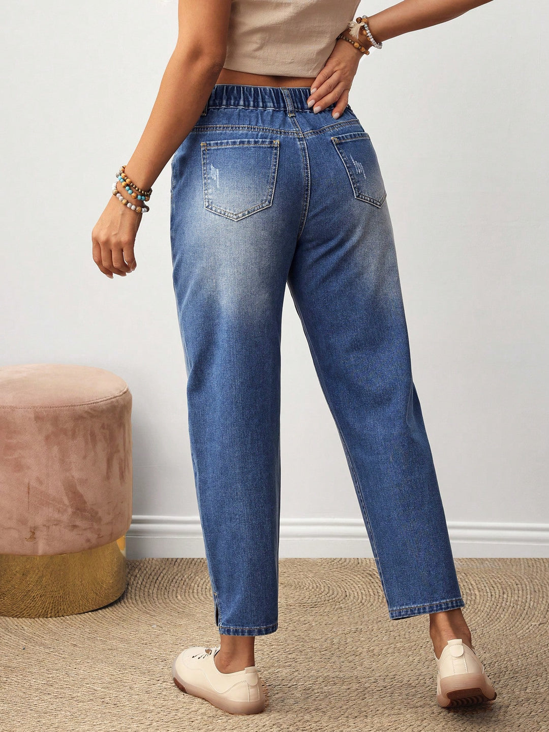 Jeans SHEIN, albastru