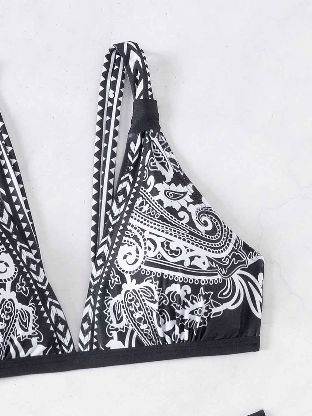 Set bikini SHEIN, negru