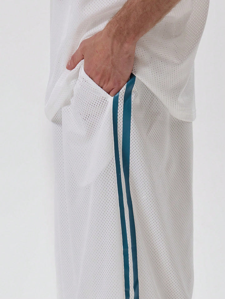 Pantalon SHEIN, alb