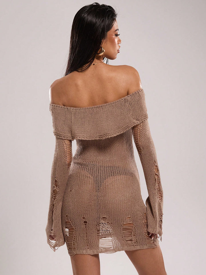 Rochie SHEIN, kaki