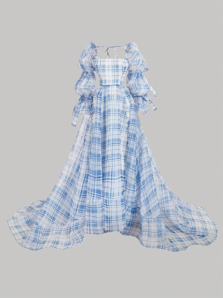 Shein Maxi Dress, Blue