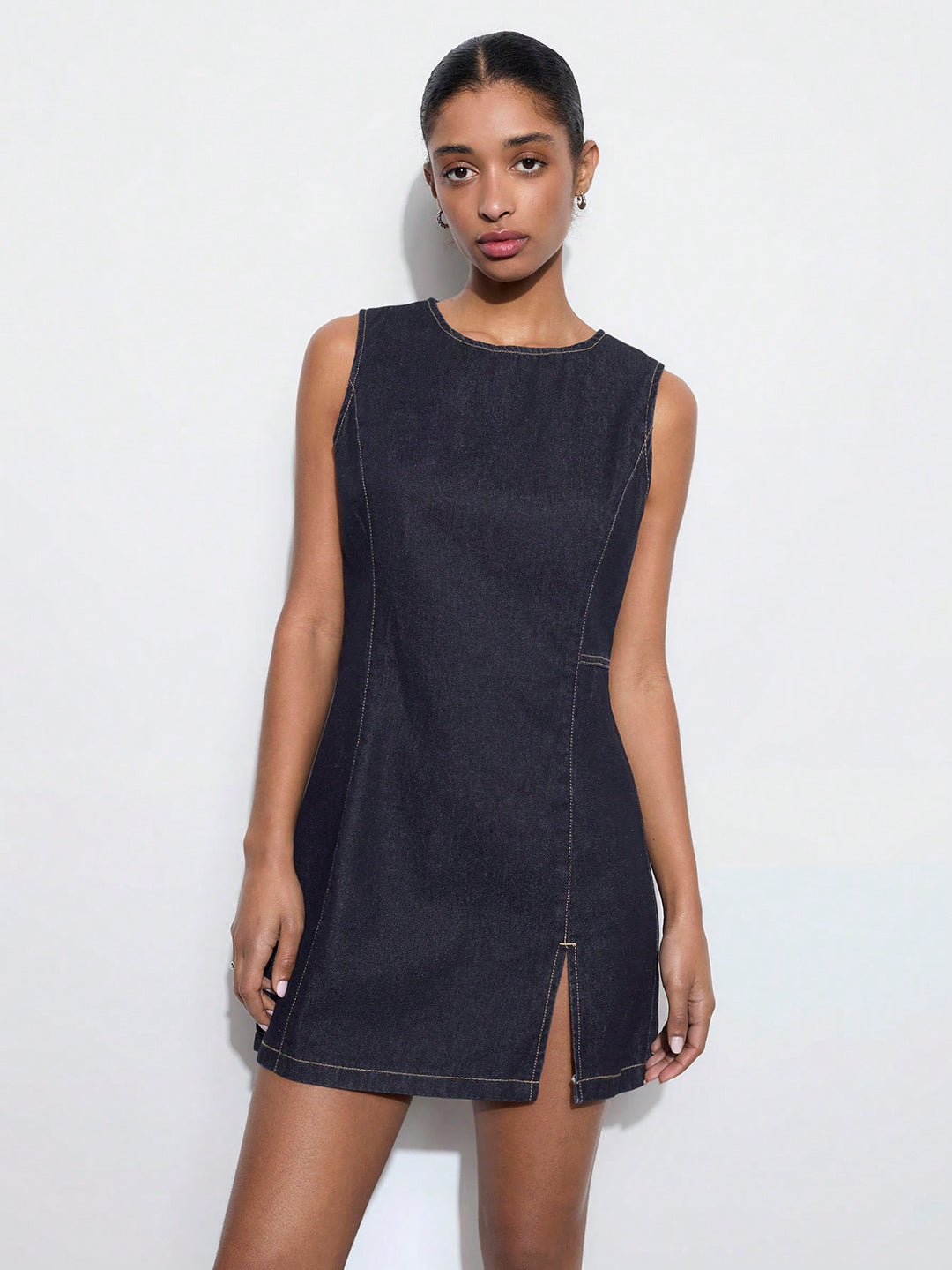 Rochie mini de blugi SHEIN, albastru