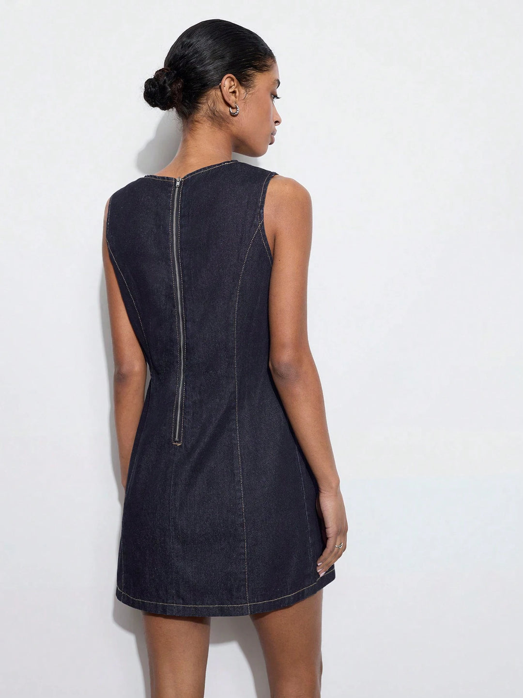 Rochie mini de blugi SHEIN, albastru