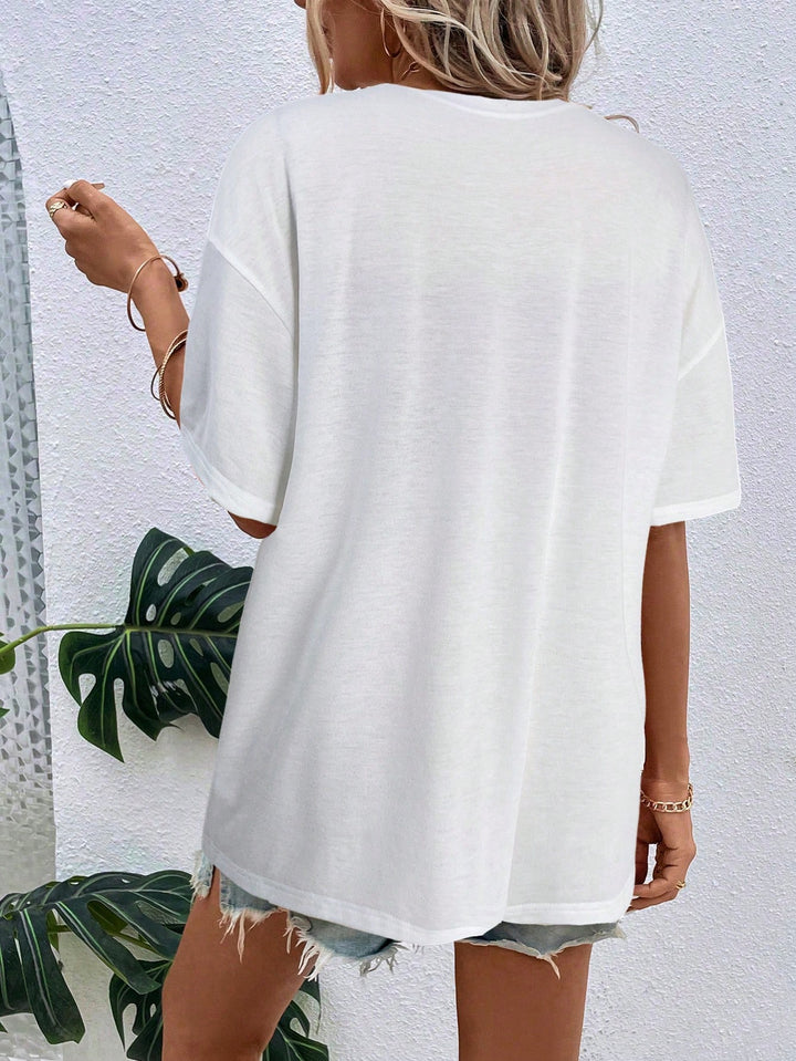 Tricou SHEIN, alb