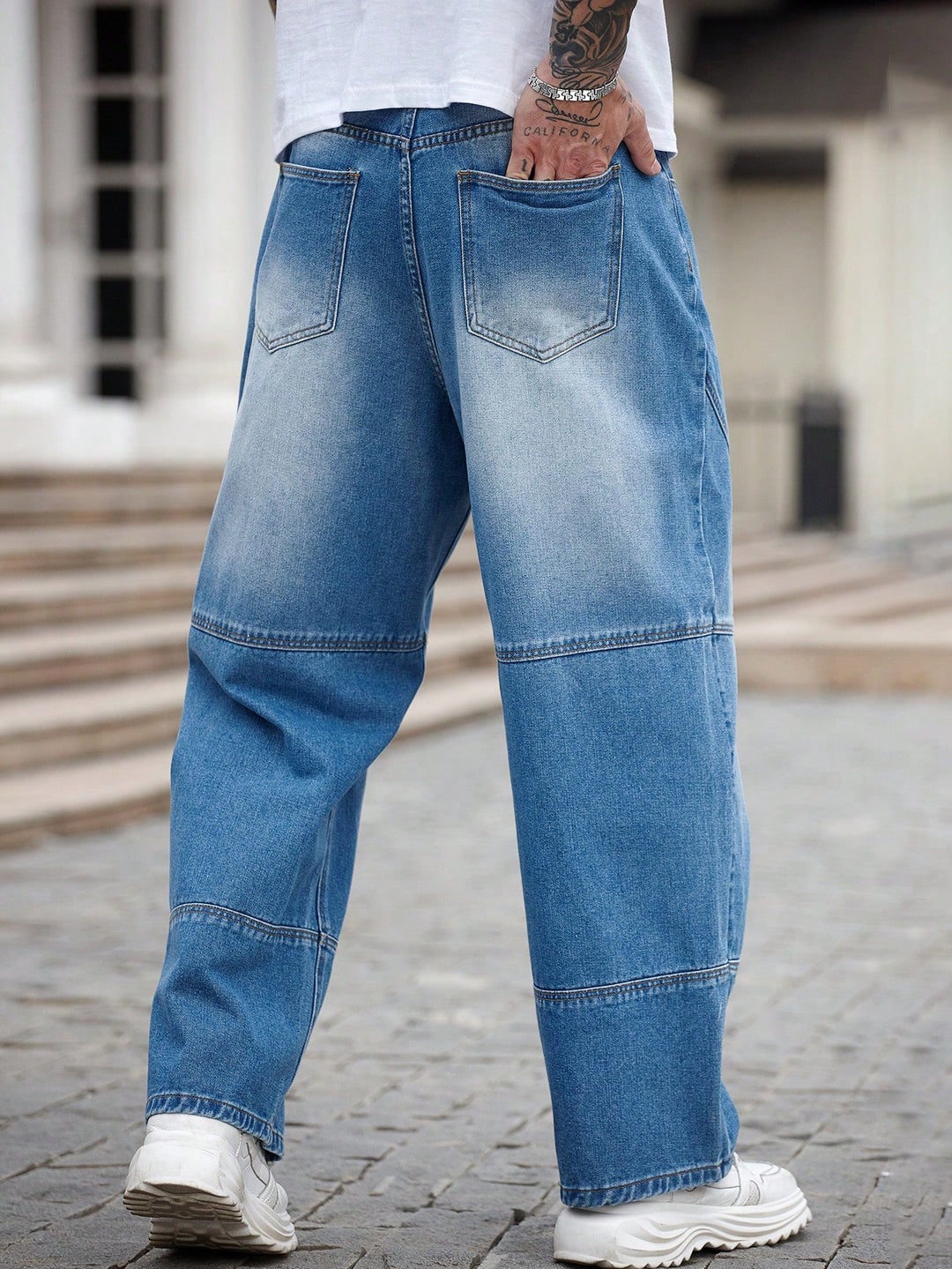 Jeans SHEIN, albastru