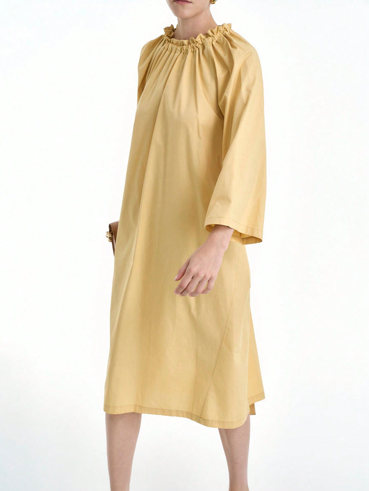 Rochie midi SHEIN, galben