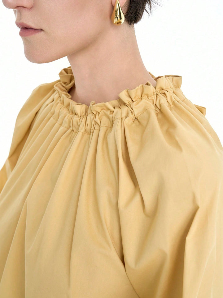 Rochie midi SHEIN, galben