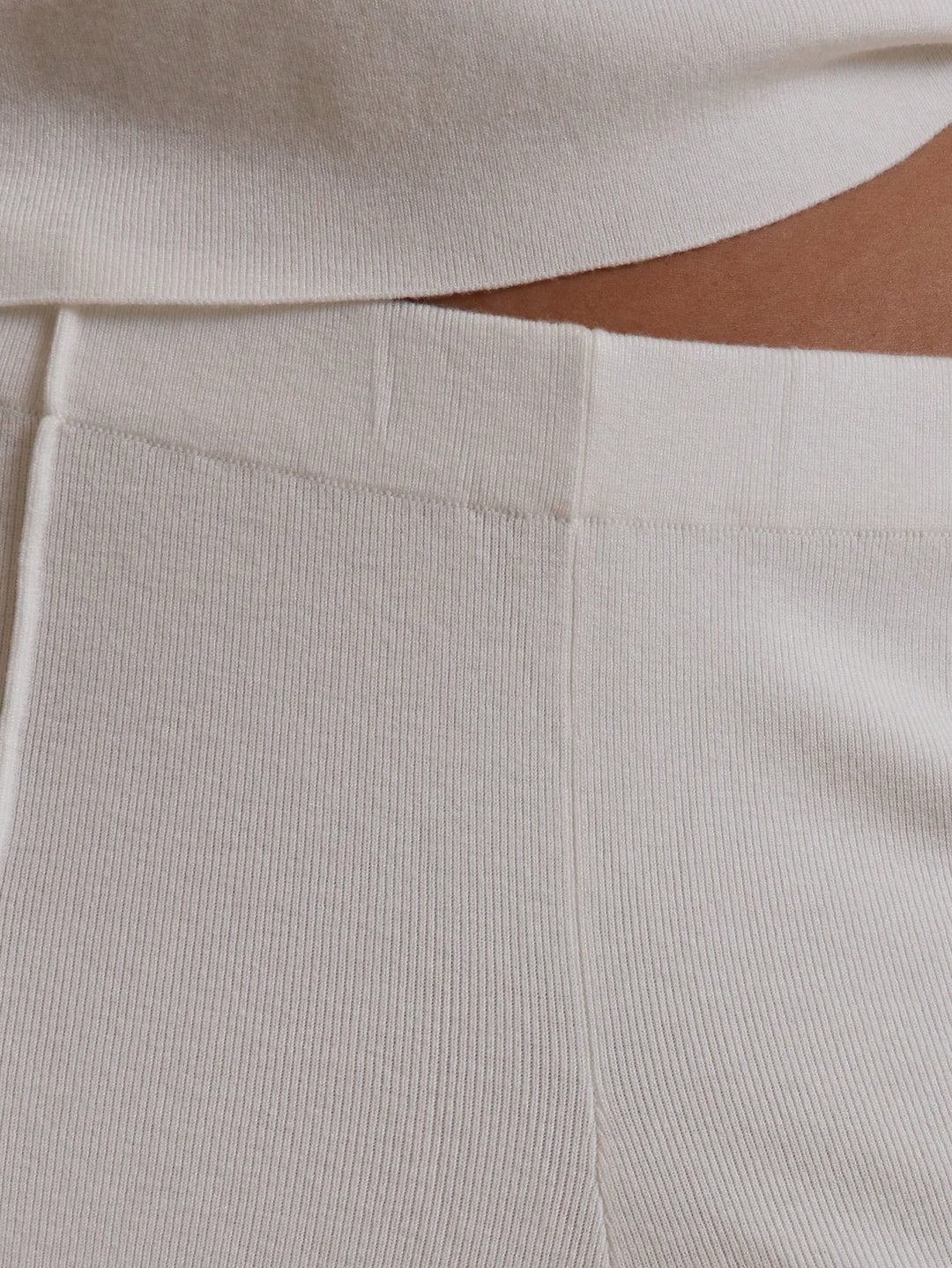 Pantaloni Shein, alb
