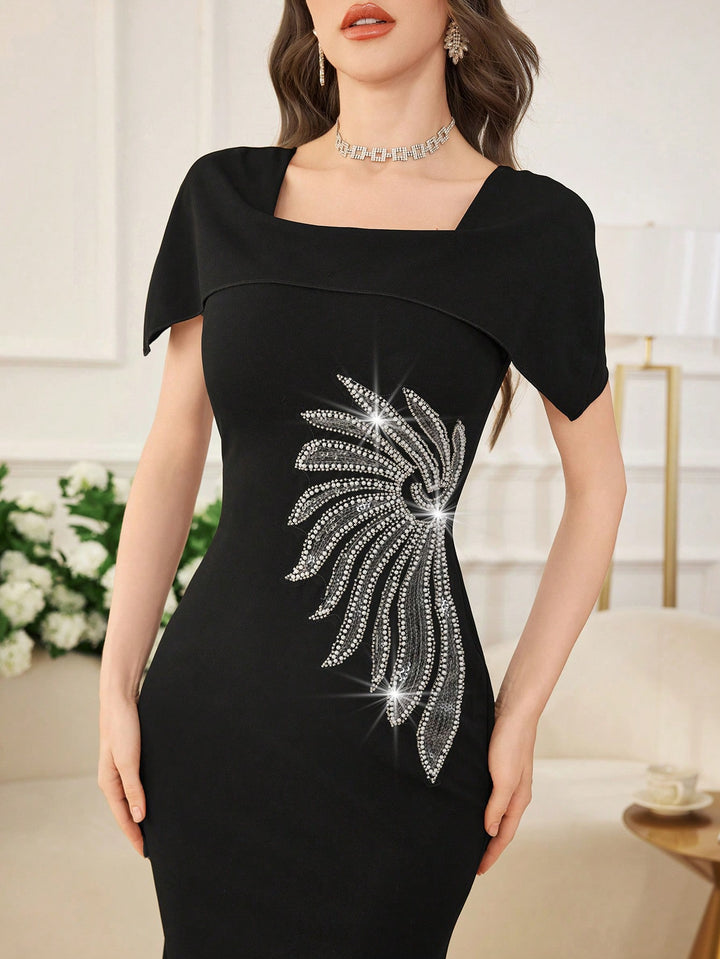 Rochie maxi SHEIN, negru