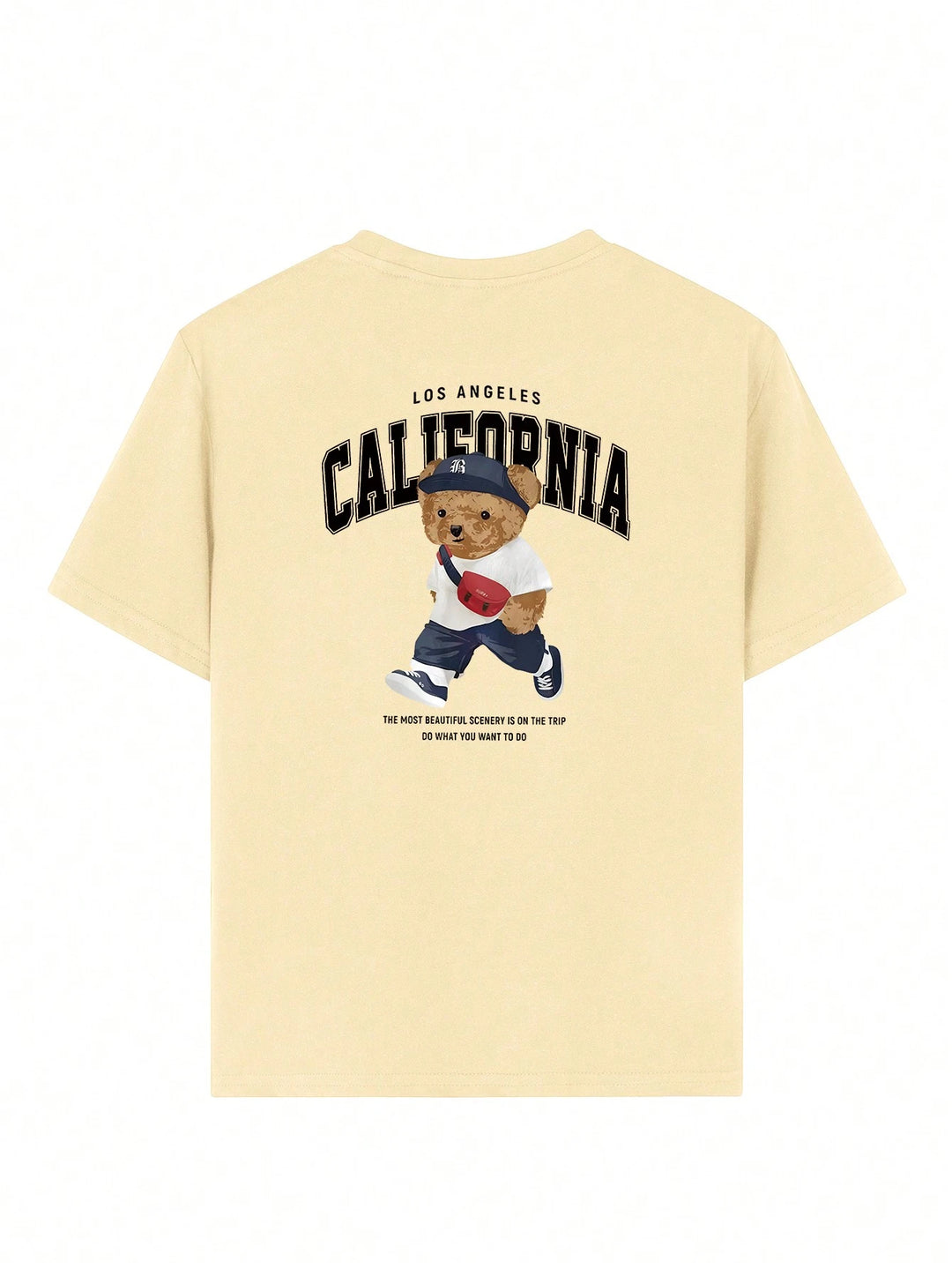Tricou SHEIN, crem