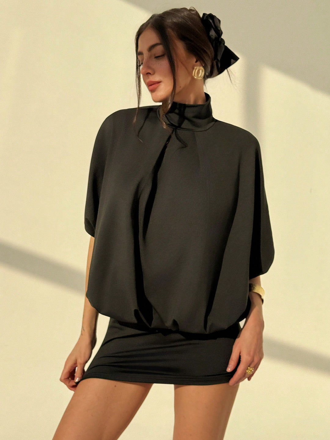 Rochie mini SHEIN, negru