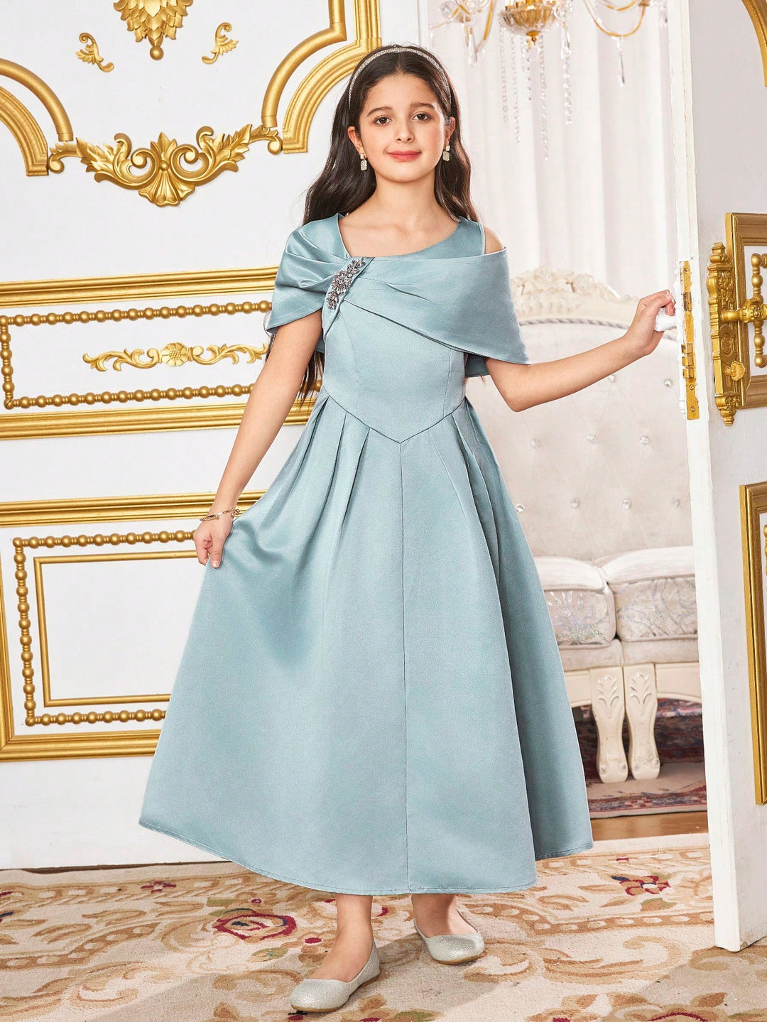 Rochie SHEIN, verde