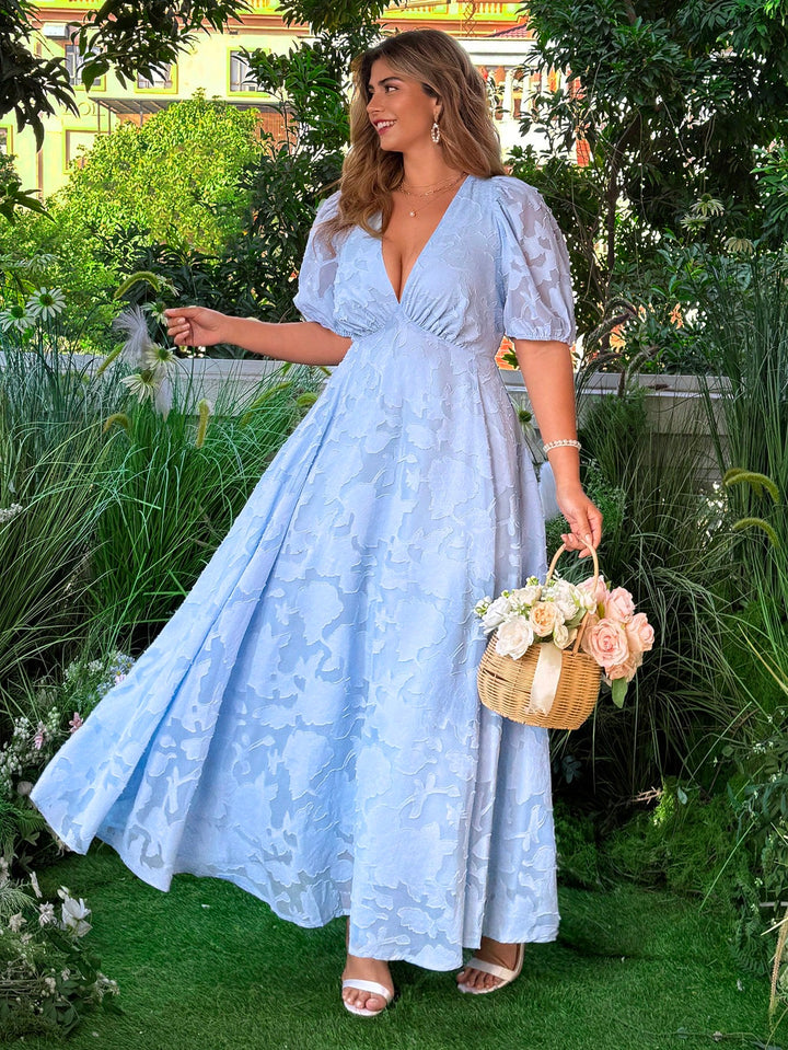 Rochie maxi SHEIN, albastru