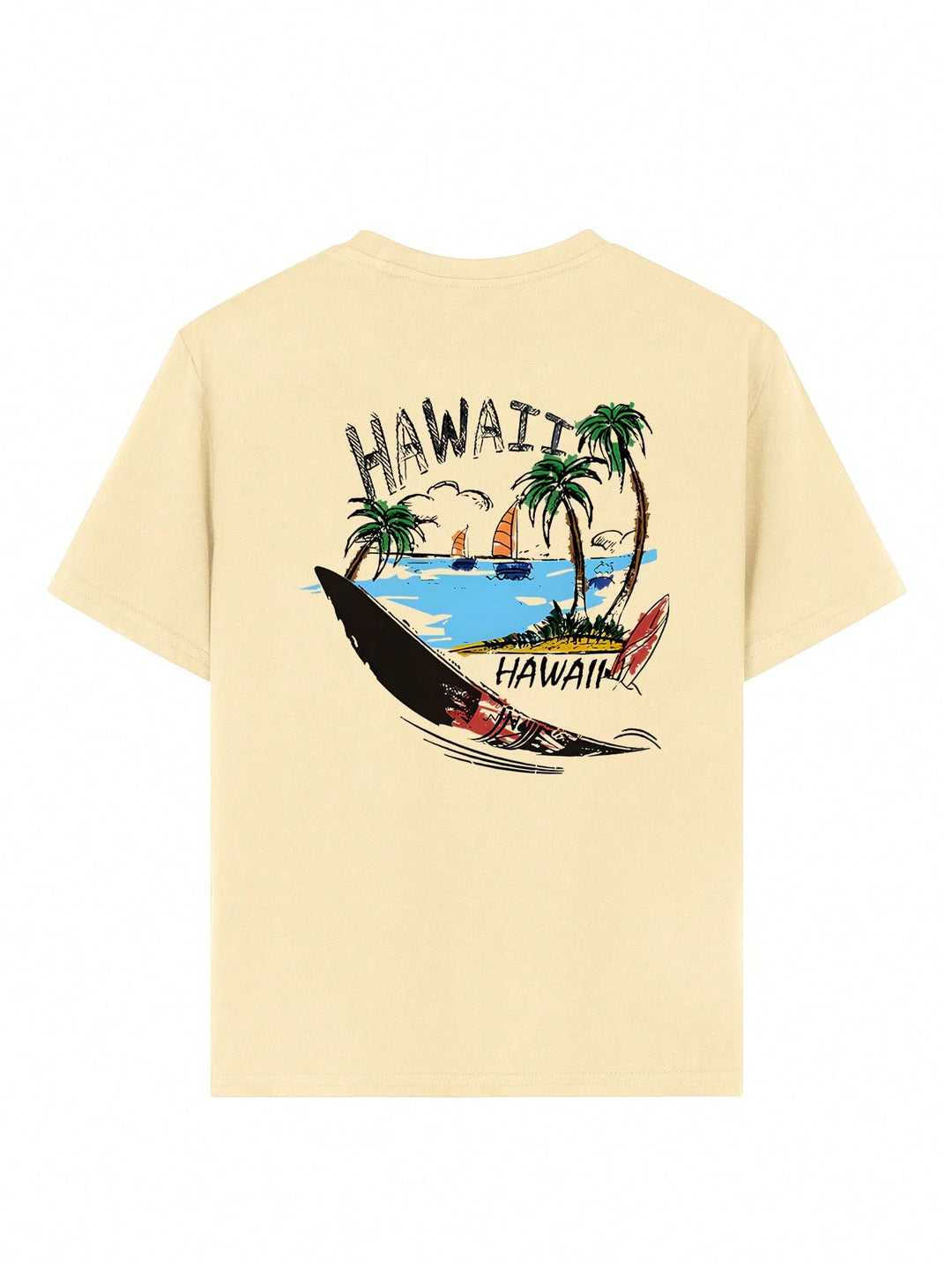 Tricou SHEIN, crem