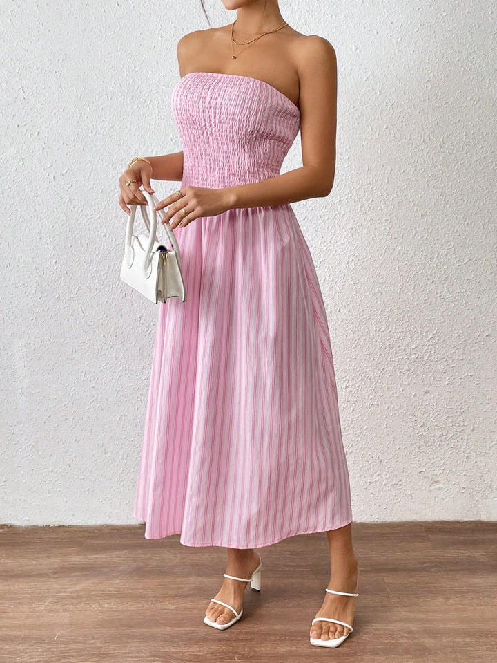 Rochie maxi SHEIN, roz
