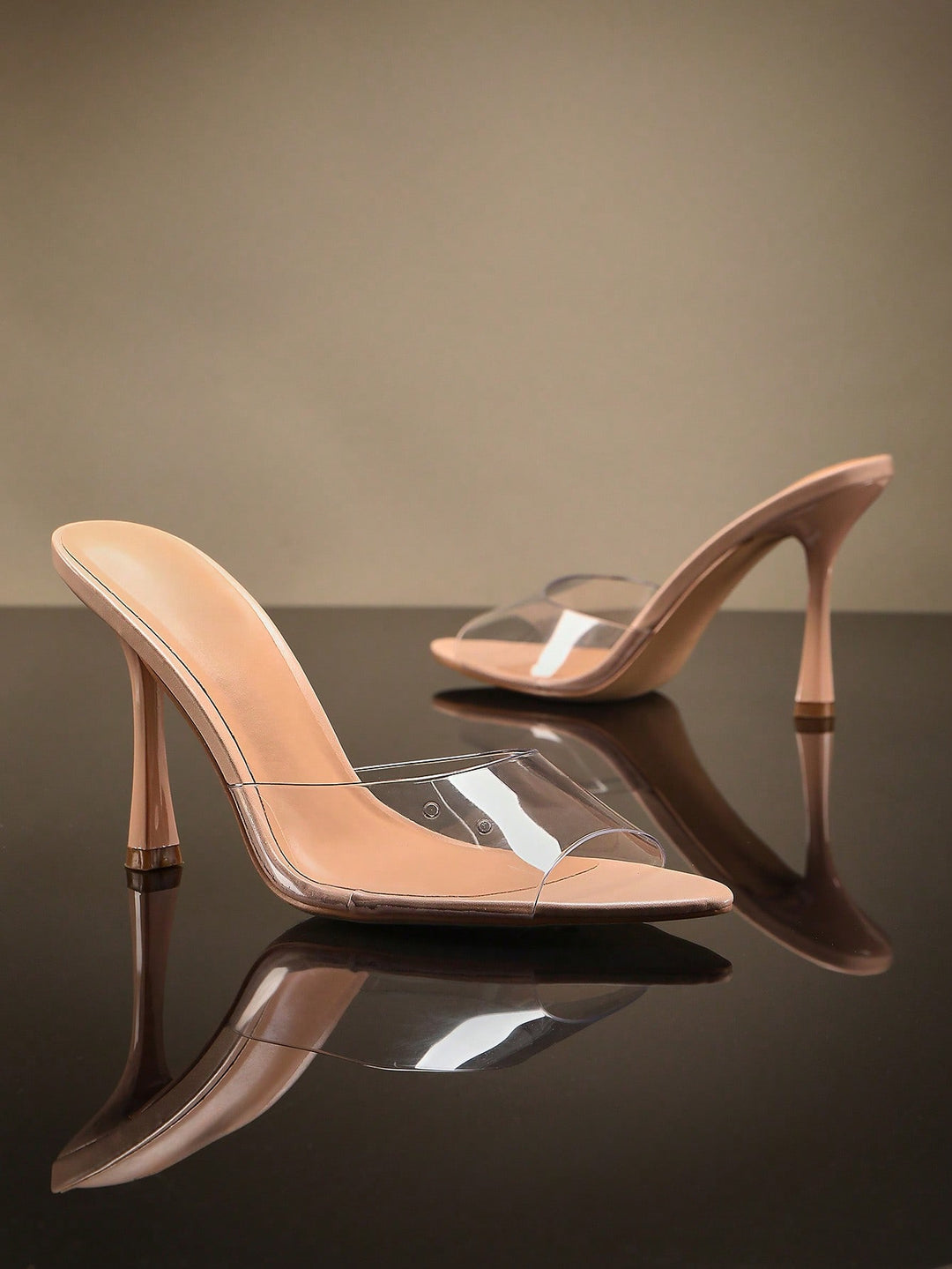 Sandale SHEIN, transparent