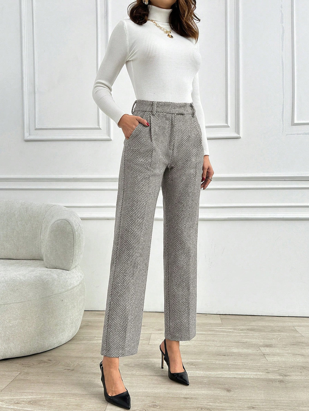Pantalon SHEIN, mix culori