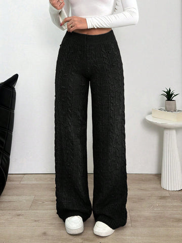Pantaloni SHEIN, negru