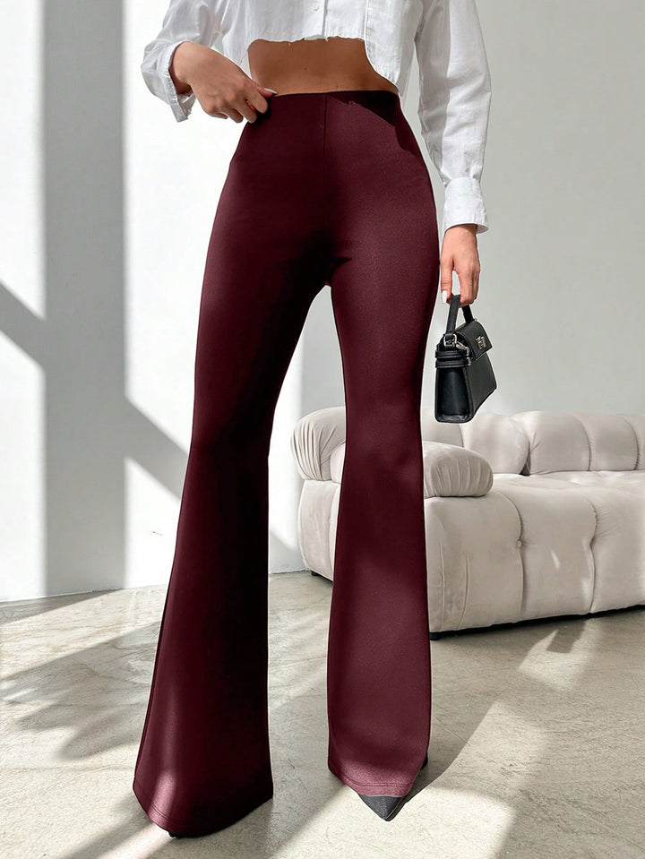 Pantaloni SHEIN, vișiniu