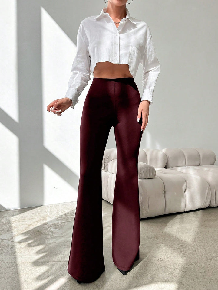 Pantaloni SHEIN, vișiniu