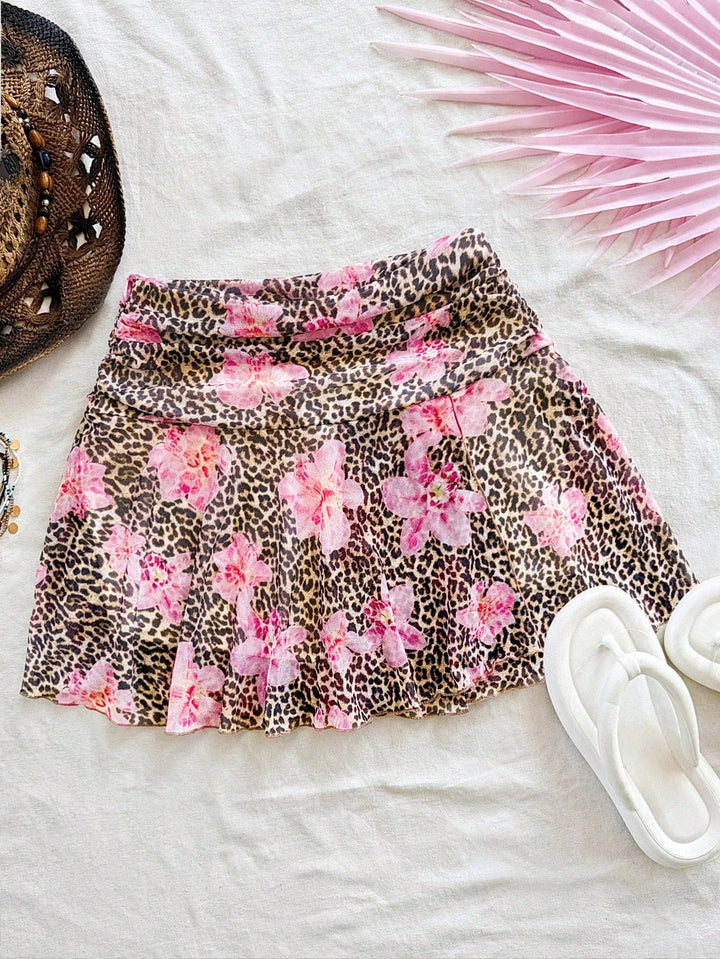 Fustă pantalon SHEIN, mix culori