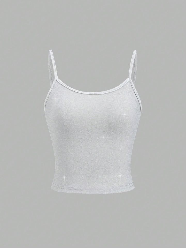 SHEIN top, ezüst