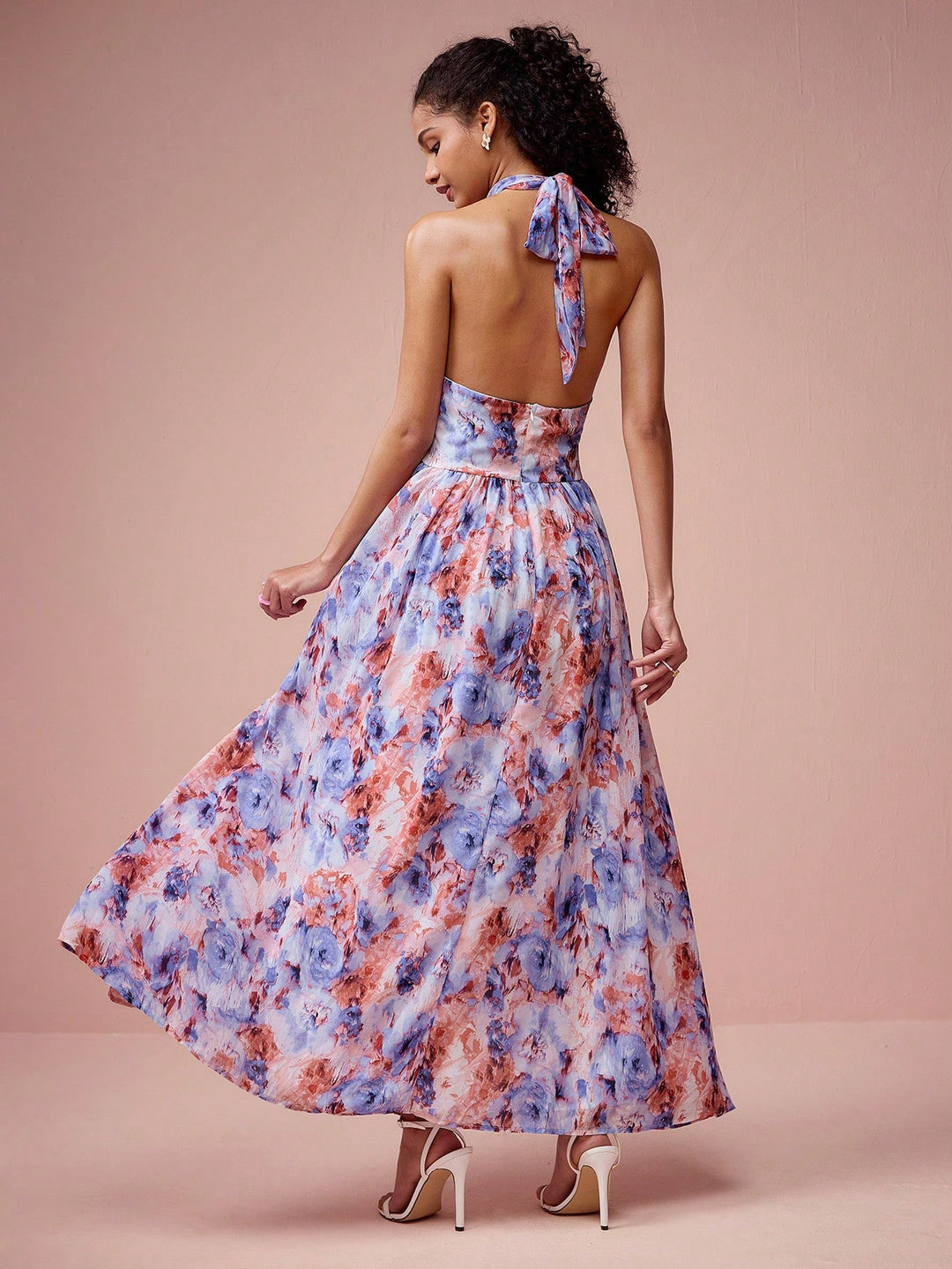 Rochie maxi SHEIN, albastru