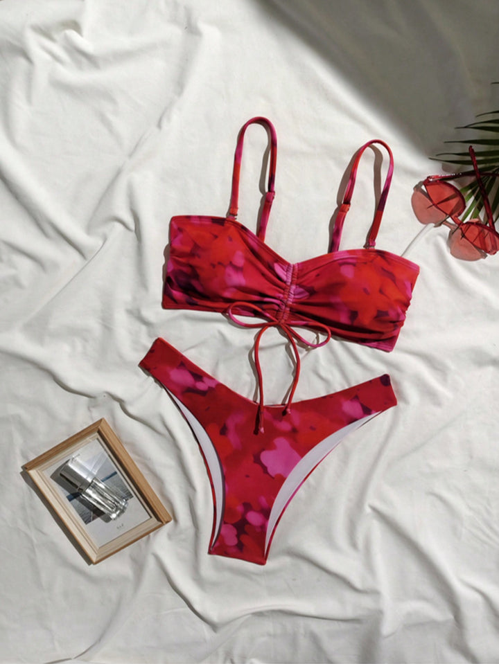 Set bikini SHEIN, roșu