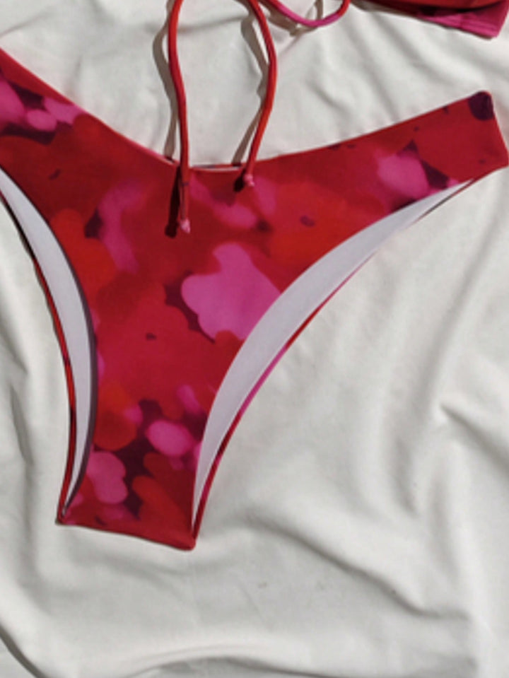 Set bikini SHEIN, roșu