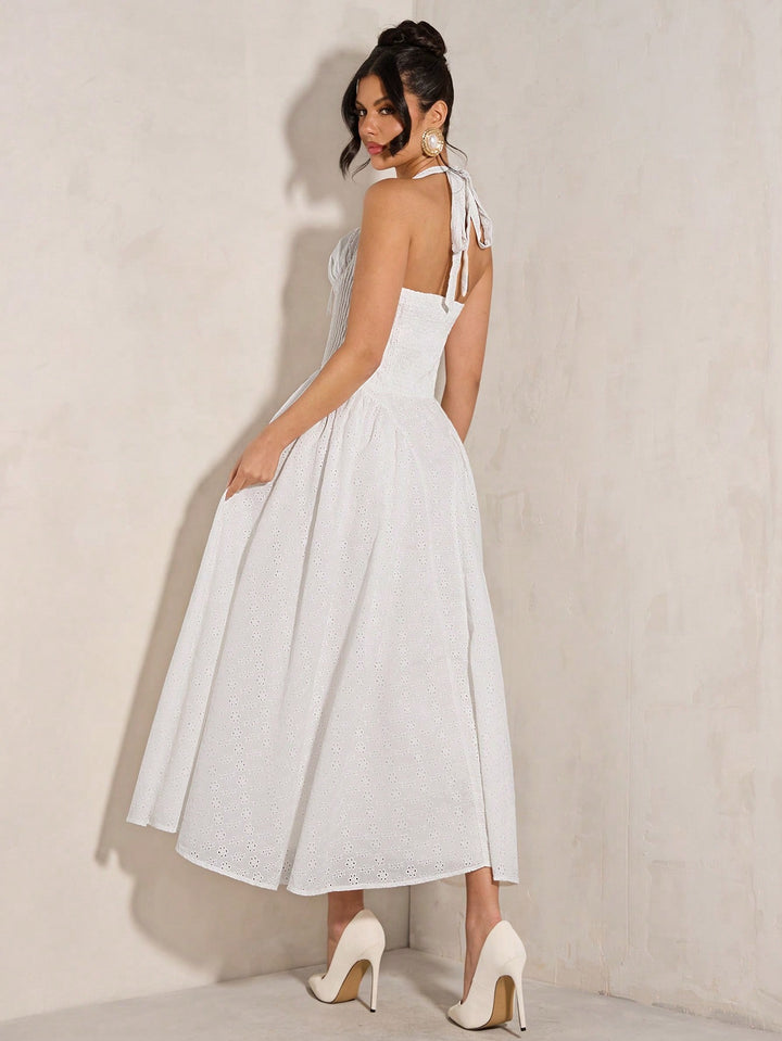 Rochie maxi SHEIN, alb