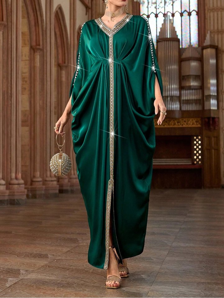 Rochie midi SHEIN, verde