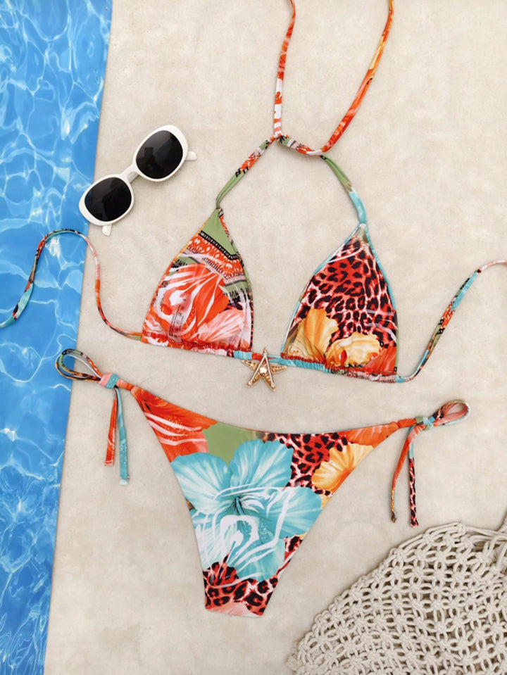 Set bikini SHEIN, animal print