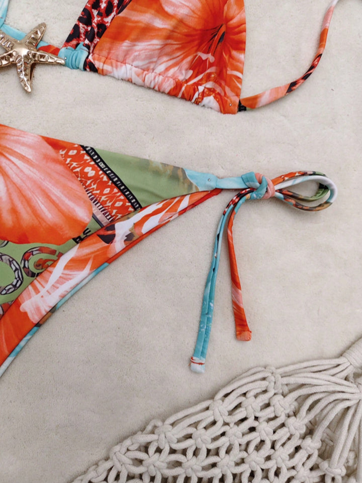 Set bikini SHEIN, animal print