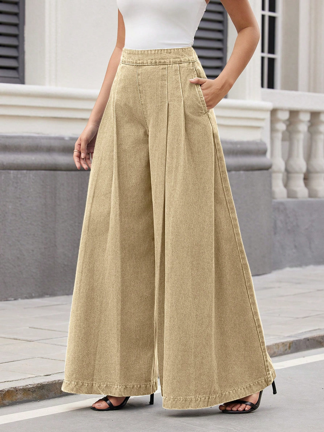 Jeans SHEIN, bej