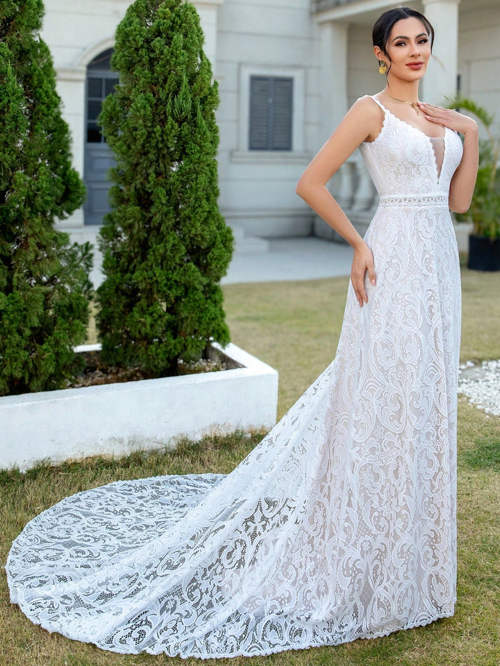 Rochie de mireasă SHEIN, alb