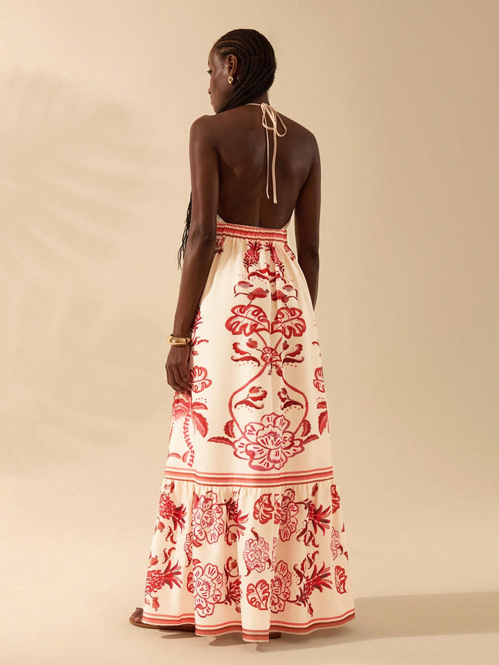 SHEIN Maxi Dress, Colour Block