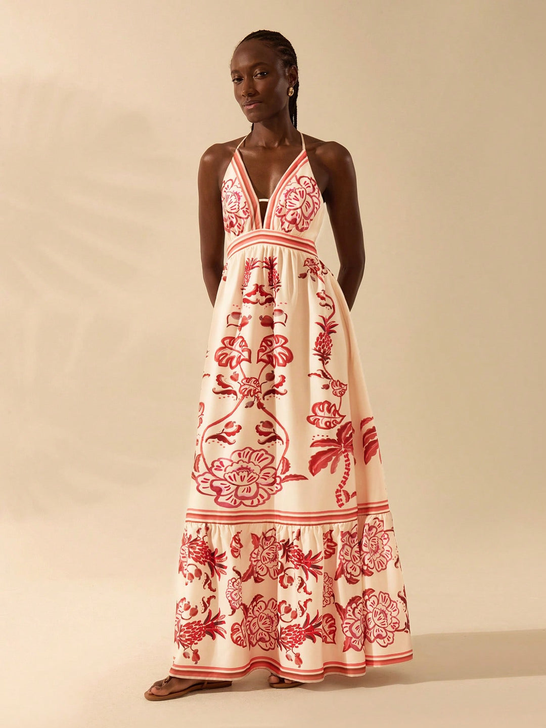 Rochie maxi SHEIN, mix culori