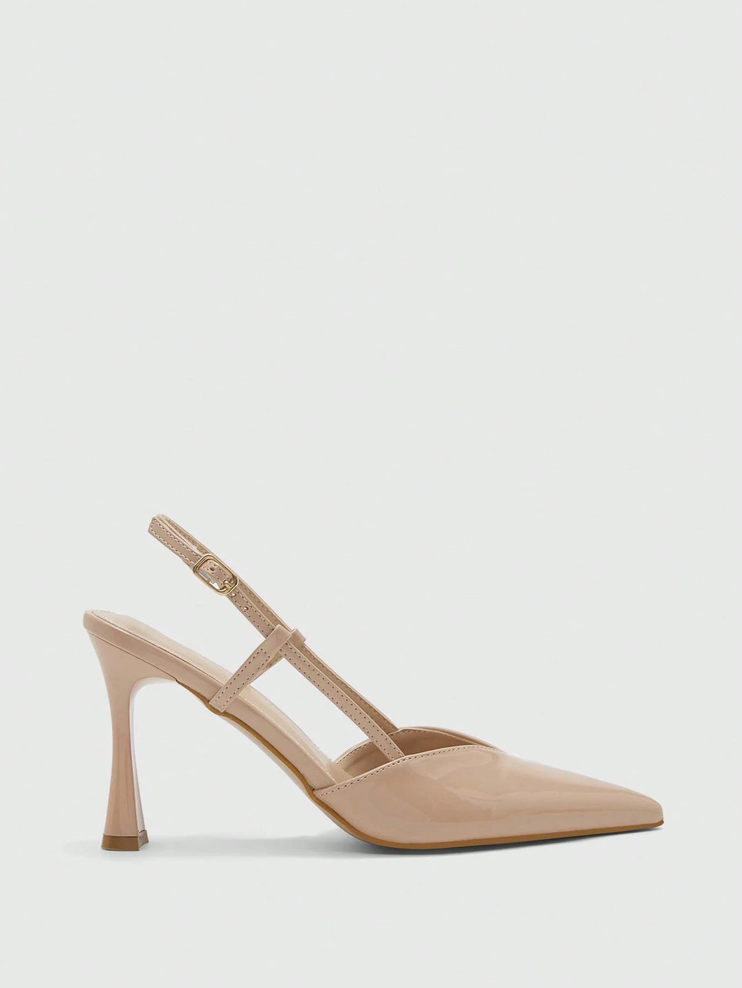 Pantofi cu toc SHEIN, bej