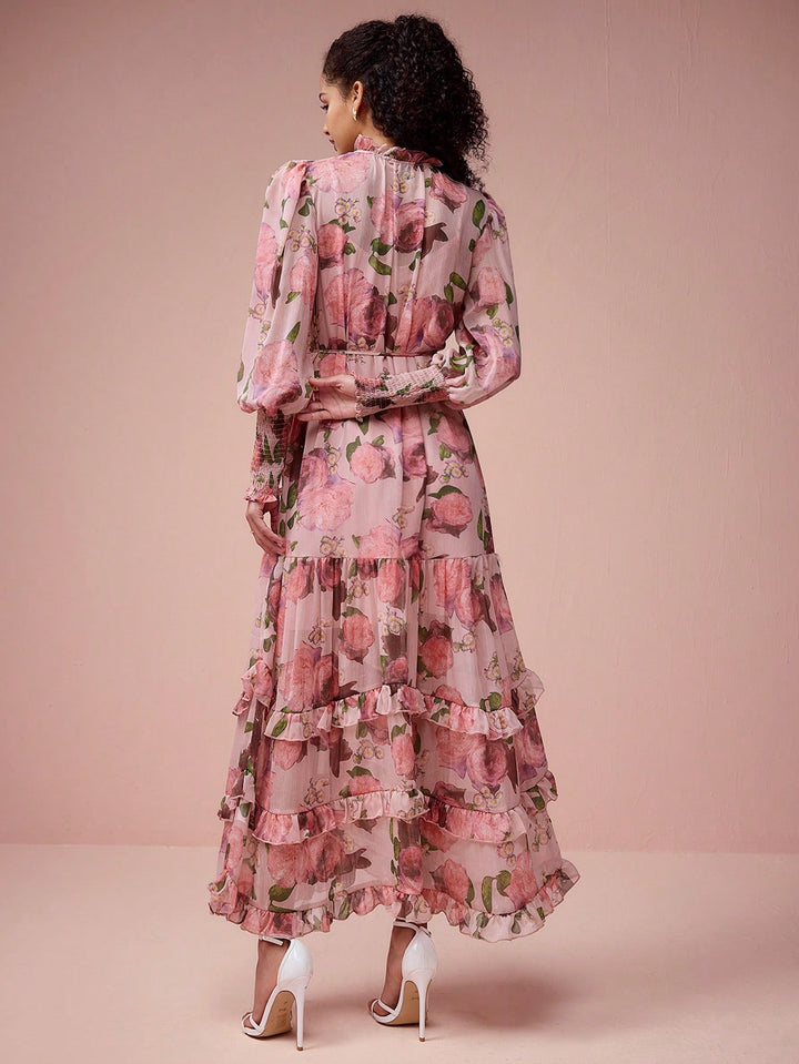 Rochie maxi SHEIN, roz