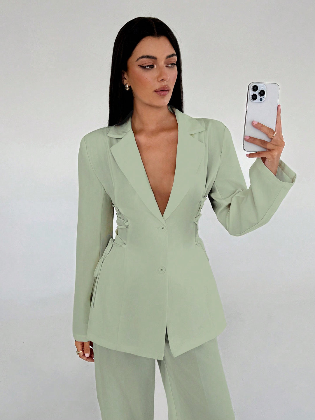 Sacou SHEIN, verde